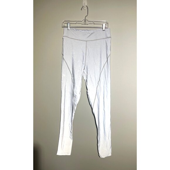 So Real women's gray running athletic reflective leggings Size M - Picture 1 of 10